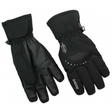 Dámske lyžiarske rukavice BLIZZARD-Viva Davos ski gloves, black