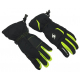 Juniorské lyžiarske rukavice BLIZZARD-Reflex junior ski gloves, black/green