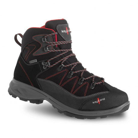 Pánská vysoká turistická obuv KAYLAND-Ascent Evo Gtx, Black/Red