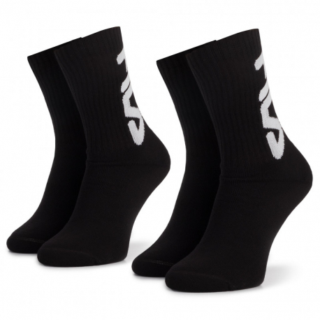 Ponožky do inline bruslí FILA-F9598 SOCKS 2-PACK-200-BLACK