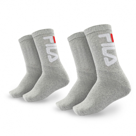 Ponožky do inline bruslí FILA-F9598 SOCKS 2-PACK-400-GREY