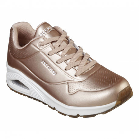 Dámská rekreační obuv SKECHERS-Uno Rose Bold rose gold