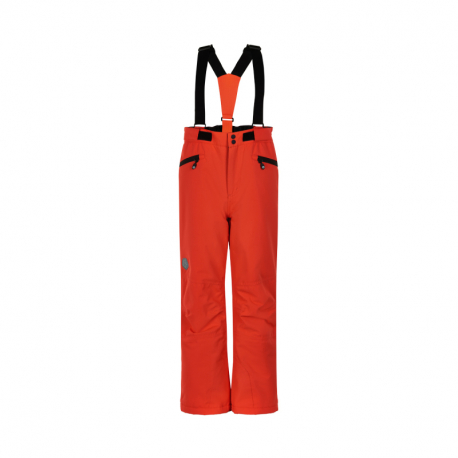 Chlapecké lyžařské kalhoty COLOR KIDS-Ski pants w/Pockets, AF 10.000-Cherry Tomato