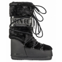 Dámské vysoké zimní boty MOON BOOT-ICON FAUX FUR, 001 black - 