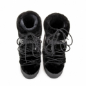 Dámské vysoké zimní boty MOON BOOT-ICON FAUX FUR, 001 black - 