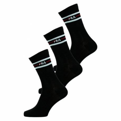 Ponožky FILA-F9092 SOCKS 3-PACK-200 BLACK