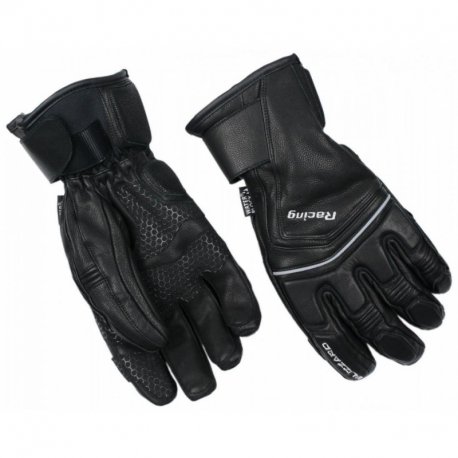 Lyžařské rukavice BLIZZARD-Racing Leather ski gloves, black/silver