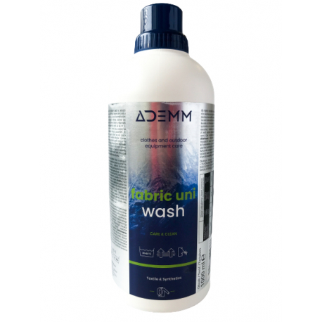 Ošetřovací přípravek na textil ADEMM-Fabric Uni Wash 1000 ml, CZ/SK/PL/HU