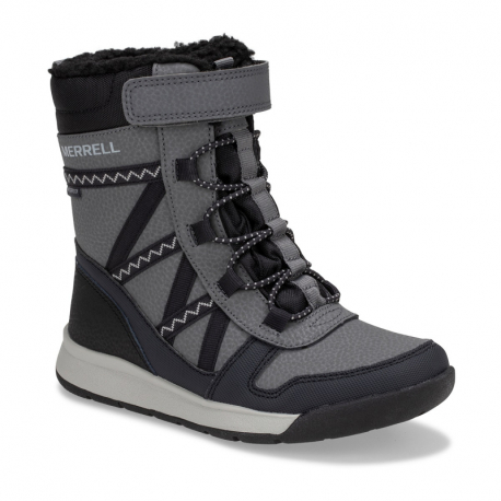 Dětské vysoké zimní boty MERRELL-Snow Crush 2.0 WTPF black/grey