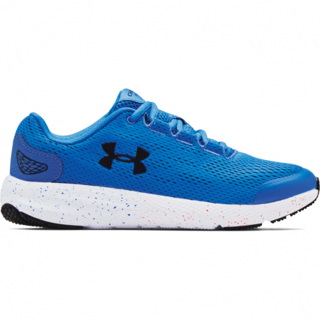 Juniorská sportovní obuv (tréninková) UNDER ARMOUR-UA GS Charged Pursuit 2 blue circuit/white/white