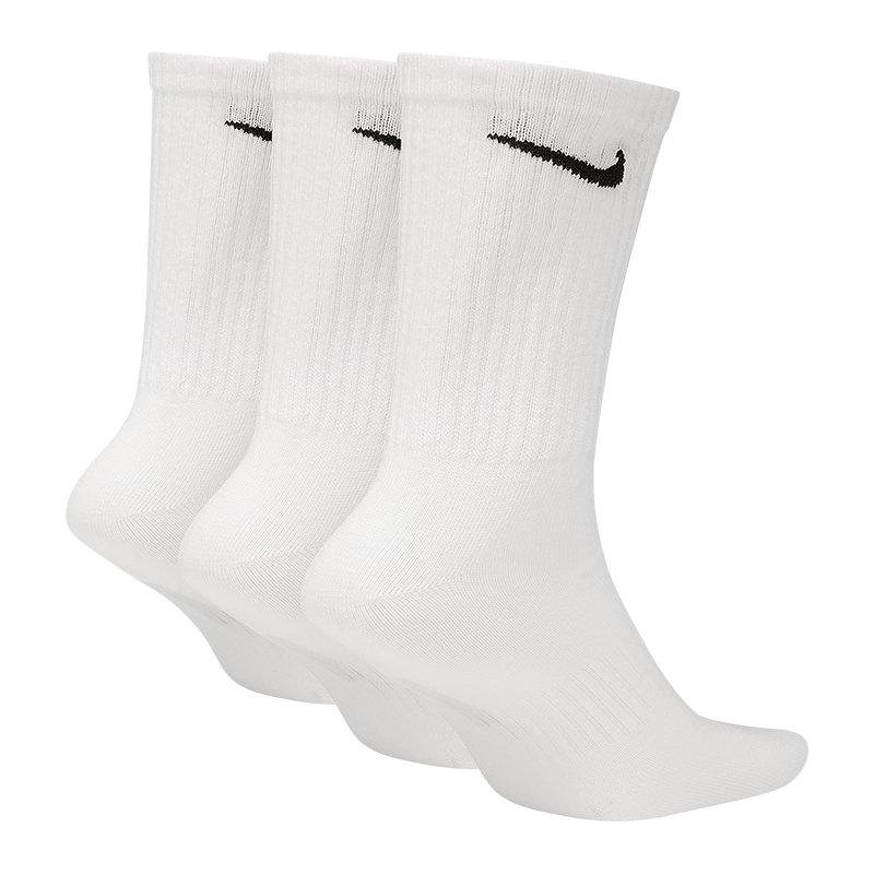 Ponožky NIKE-U NK EVERYDAY LTWT CREW 3PR-White - 