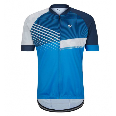 Cyklistický dres s krátkým rukávem ZIENER-NOFRET man (tricot) blue