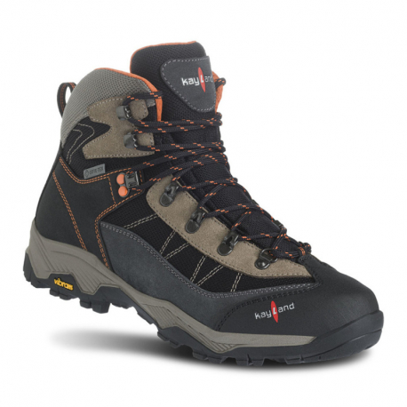 Pánská vysoká turistická obuv KAYLAND-Taiga Gtx, Black/Orange