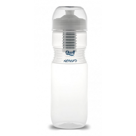 Láhev QUELL-Nomad Filtering Bottle white