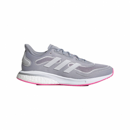 Dámská běžecká obuv ADIDAS-Supernova W halo silver/cloud white/screaming pink