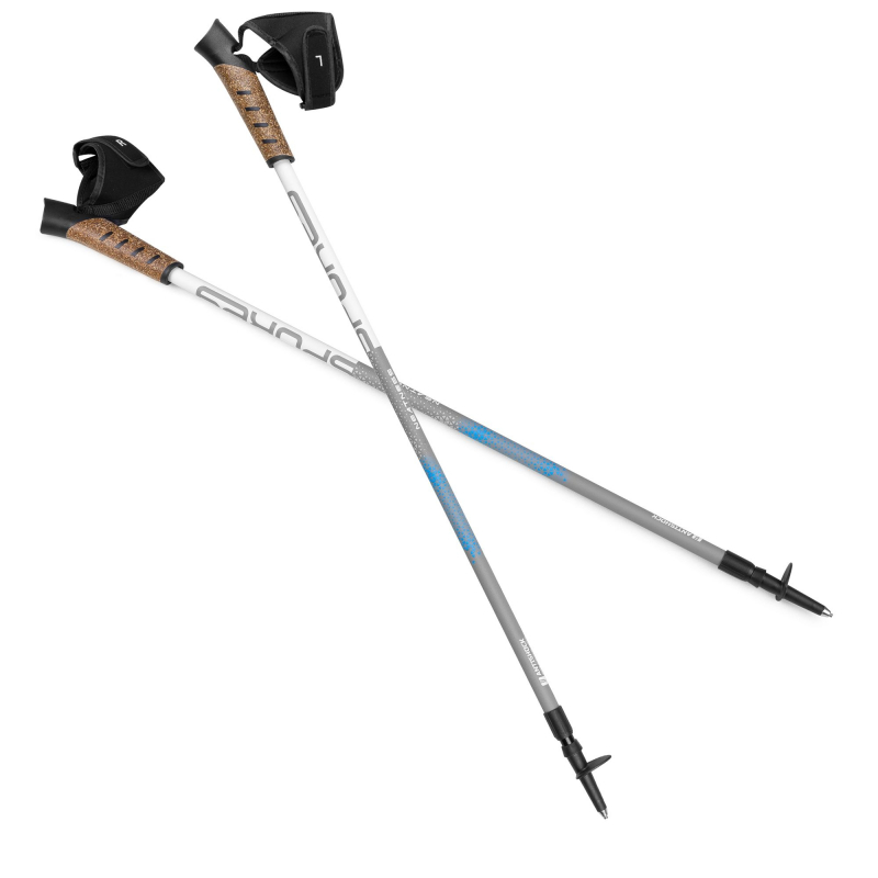 Palice nordic walking SPOKEY-NEATNESS II Nordic Walking 2 part, anti-shock - 