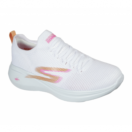 Dámská sportovní obuv (tréninková) SKECHERS-Go Run Fast Brisk Day white/pink