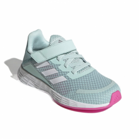 Dětská rekreační obuv ADIDAS-Duramo SL halo mint/cloud white/screaming pink GW2239