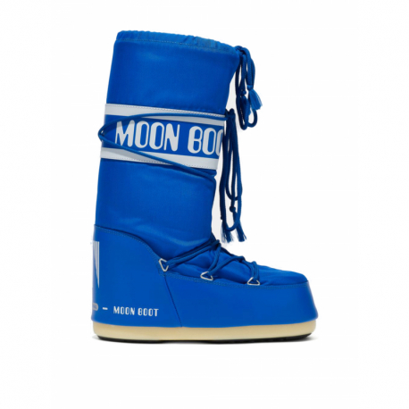 Dámské vysoké zimní boty MOON BOOT-ICON NYLON, 075 electric blue