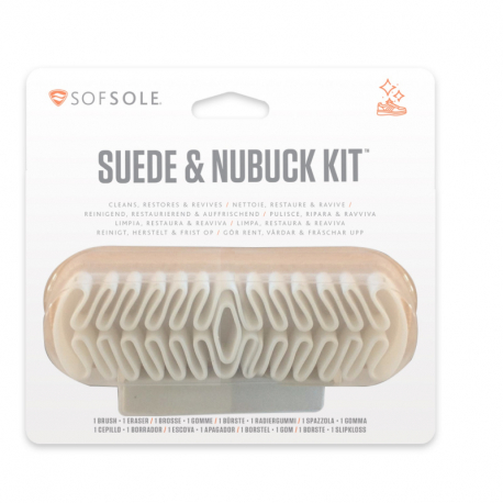 SOFSOLE-Suede and Nubuck Kit (Brush + Eraser)