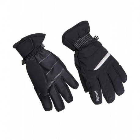 Dámské lyžařské rukavice BLIZZARD-Viva Plose ski gloves, black/white/silver