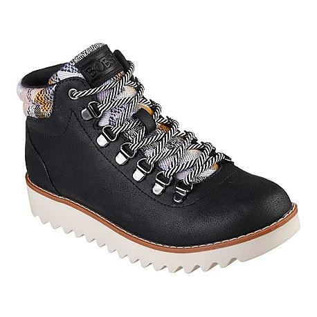 Dámské kotníkové zimní boty SKECHERS-Mountain Kiss Alpha Star black