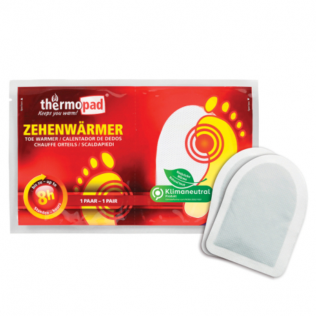 Jednorázový ohrievač THERMOPAD-Toe warmer-adhesive