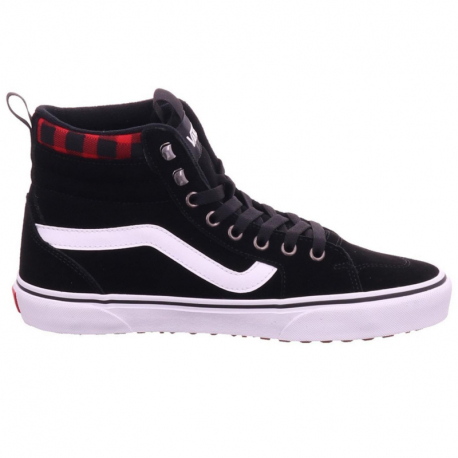 Pánská vycházková obuv VANS-MN Filmore HI Vansguard (Suede) black/red plaid