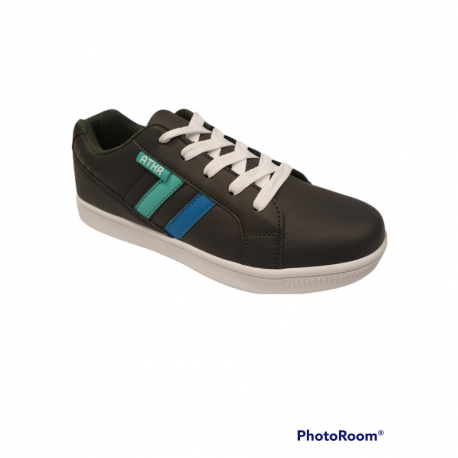 Juniorská rekreační obuv AUTHORITY KIDS-Arvin black/swedish blue/hol green