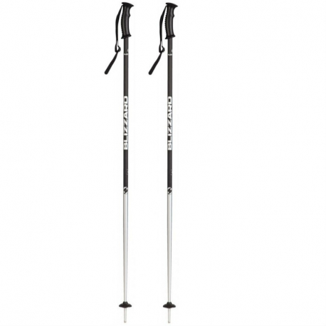 Lyžařské hole BLIZZARD-Sport ski poles, black matt/silver