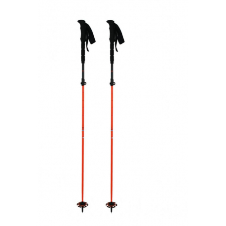 Skialp hole BLIZZARD-Tour telescopic ski poles, black/orange