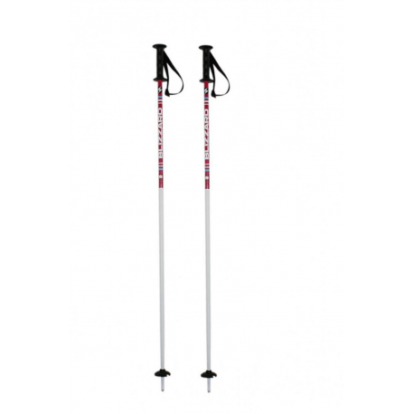 Juniorské lyžařské hole BLIZZARD-Race junior ski poles, white/pink