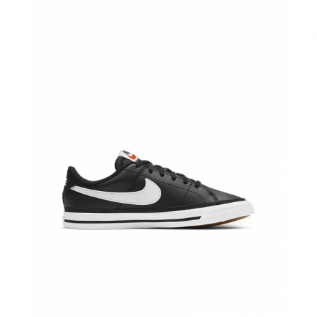 Juniorská vycházková obuv NIKE-Court Legacy black/light brown/white