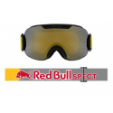 Lyžařské brýle RED BULL SPECT-SLOPE-001, matt black frame/grey headband, lens: gold snow CAT3, SMU - 