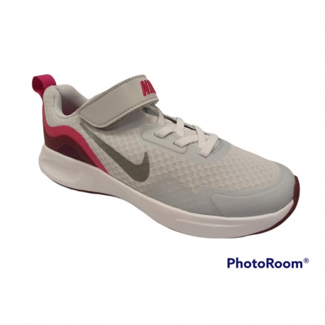 Dětská rekreační obuv NIKE-WearAllDay K pure platinum/smoke grey/pink prime