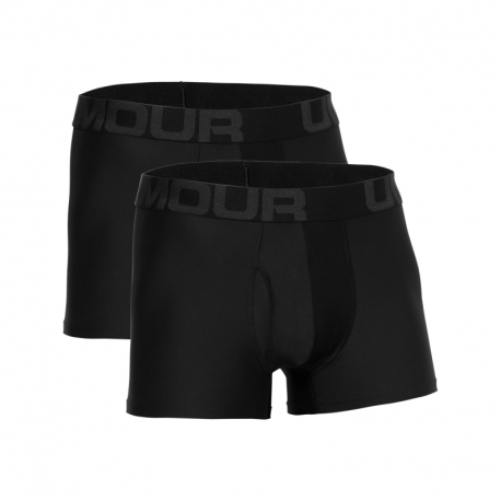 Pánské boxerky UNDER ARMOUR-UA Tech 3in 2 Pack-BLK