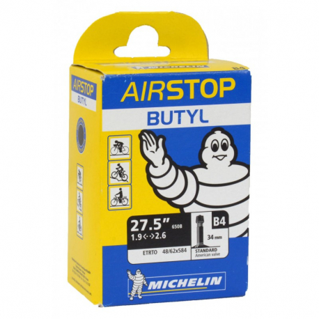 Duše na kolo MICHELIN-B4 27.5x1.90/2.60 (48/62-584) AV 40mm 215g