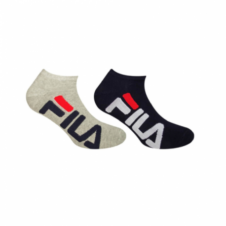 Ponožky FILA-F9199 INVISIBLE SOCKS 2 PACK-189 NAVY/GREY