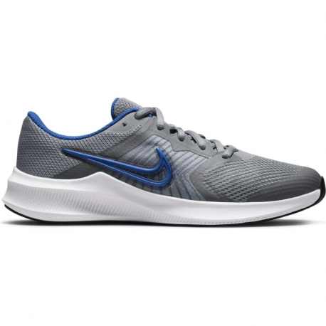 Juniorská sportovní obuv (tréninková) NIKE-Downshifter 11 GS smoke grey/game royal