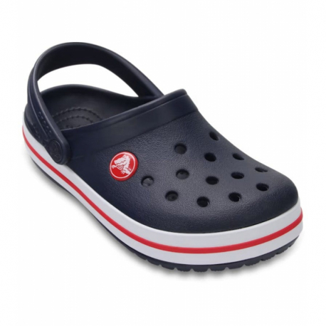 Chlapecké kroksy (rekreační obuv) CROCS-Crocband Clog Kids navy/red