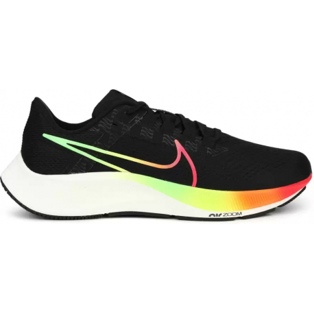 Pánská běžecká obuv NIKE-Air Zoom Pegasus 38 black/green strike/total orange