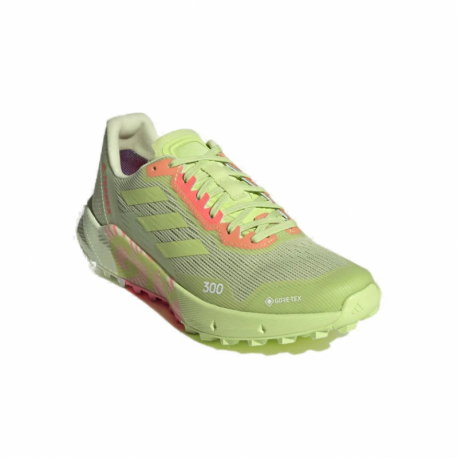 Dámská běžecká trailová obuv ADIDAS-Terrex Agravic Flow 2.0 GTX almost lime/pulse lime/turbo