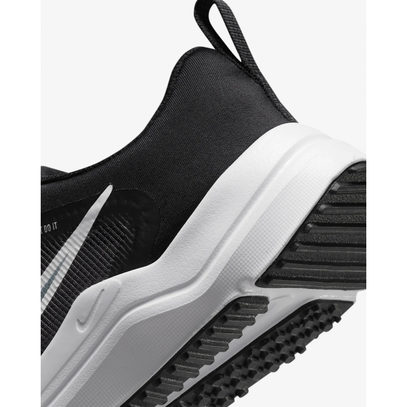 Juniorská sportovní obuv (tréninková) NIKE-Downshifter 12 black/dark smoke grey/white - 