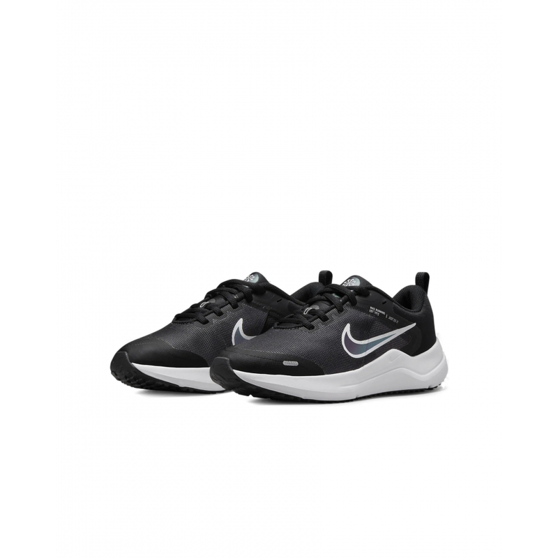 Juniorská sportovní obuv (tréninková) NIKE-Downshifter 12 black/dark smoke grey/white - 