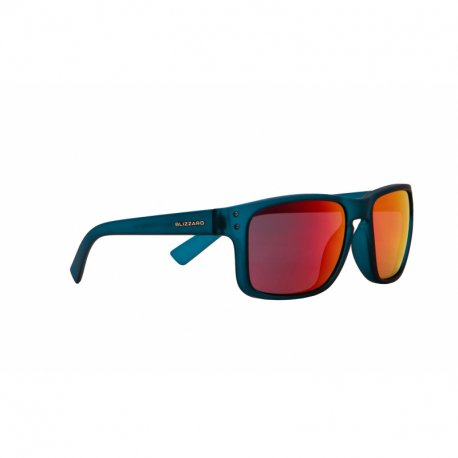 Sluneční brýle BLIZZARD-Sun glasses PCSC606001-rubber transparent dark blue-65-17-13