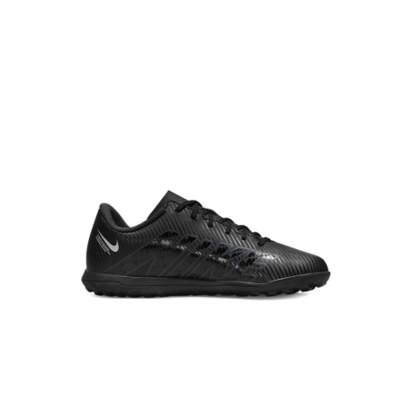 Chlapecké fotbalové kopačky turfy NIKE-Mercurial Vapor 15 Jr TF black/dark smoke grey/summit white