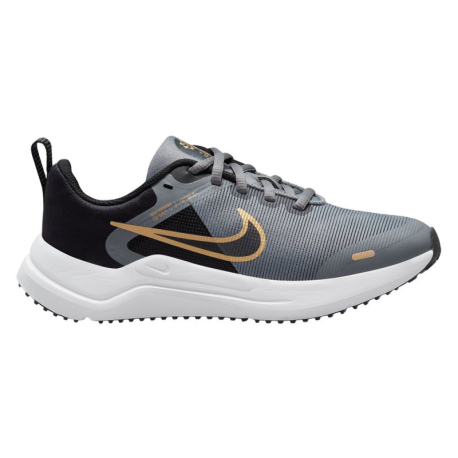 Juniorská športová obuv (tréningová) NIKE-Downshifter 12 cool grey/metallic gold/black/white