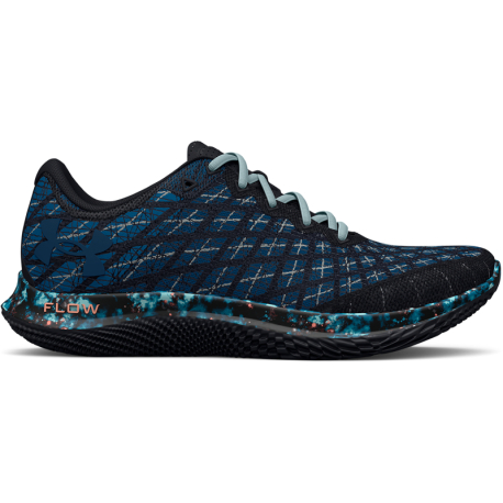 Dámská běžecká obuv UNDER ARMOUR-UA W FLOW Velociti Wind 2 black/petrol blue/petrol blue