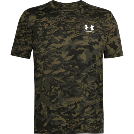 Pánské tréninkové tričko s krátkým rukávem UNDER ARMOUR-UA ABC CAMO SS-BLK-1357727-001