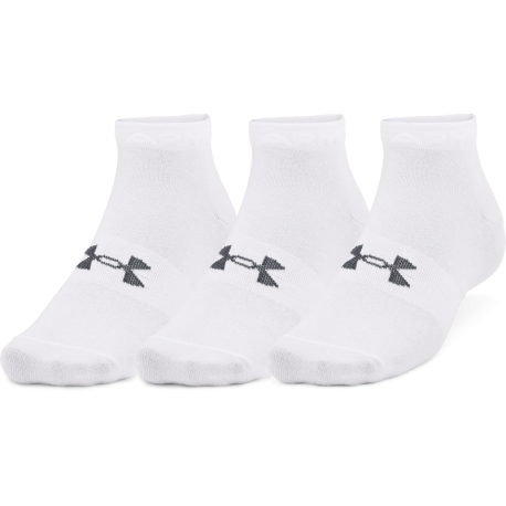 Ponožky UNDER ARMOUR-UA Essential Low Cut 3 pack-WHT-1365745-100